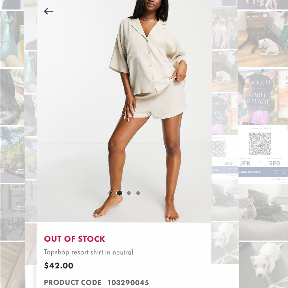 Resort neutral shirt. Great for the summer